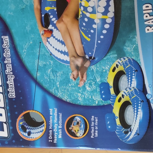 Bestway CoolerZ Rapid Rider Inflatable Tubes Twin Pack - Picture 8 of 8